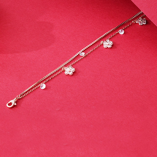 Straight Chain Symmetric Bead Bracelet