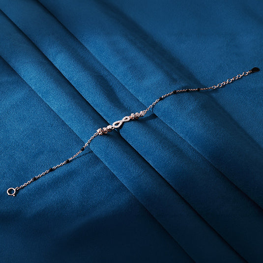 Straight Chain Elegant Bead Bracelet