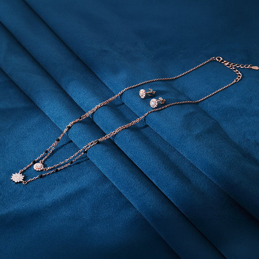 Minimal Beaded Chain Necklace