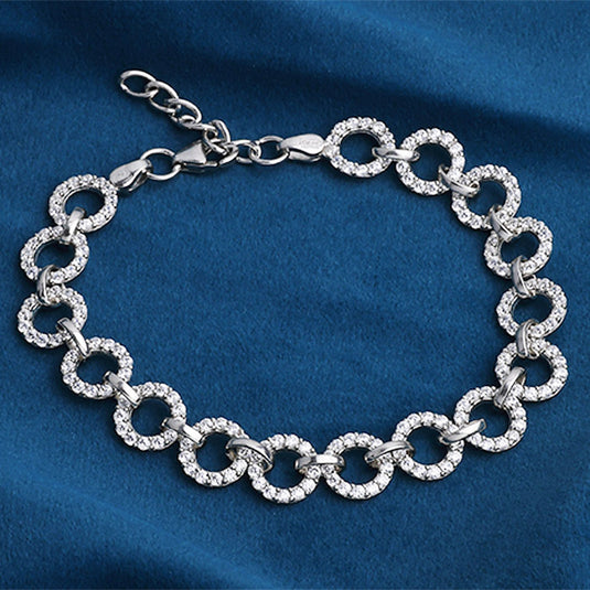 Chunky Link Silver Bracelet