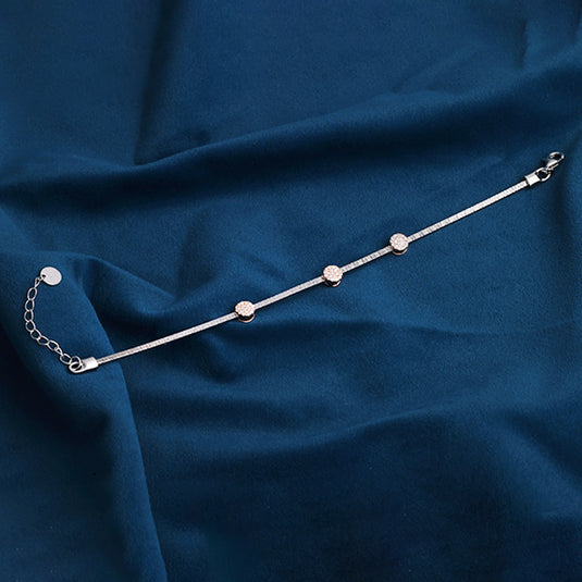 Minimal Plain Chain Bracelet