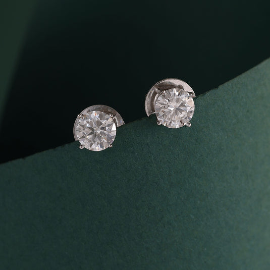 925 Silver Simple Mini Stud Earrings