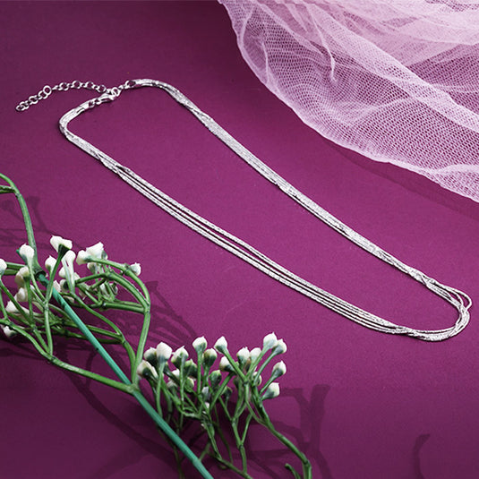 Long Pendant Chain Necklace