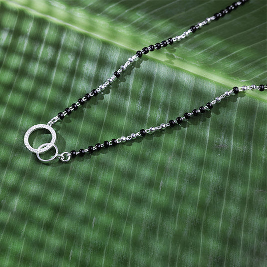 Single Stone Pendant Mangalsutra