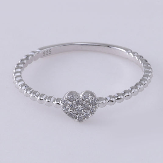 Heart Ring | 925 Sterling Silver Ring - Ashiara