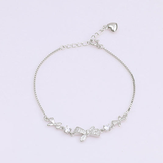 Straight Chain Even Bead Bracelet