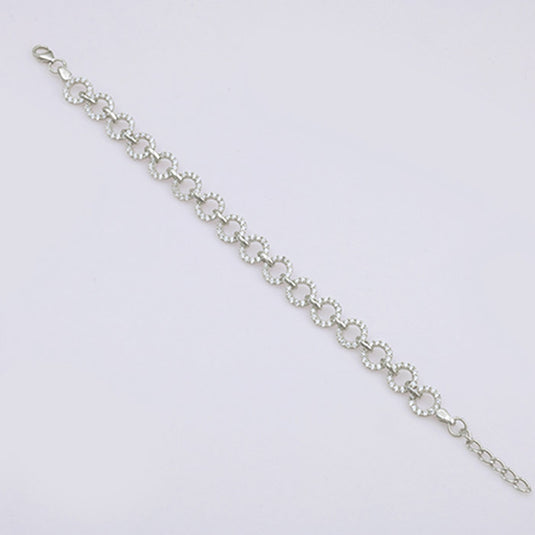 Chunky Link Silver Bracelet