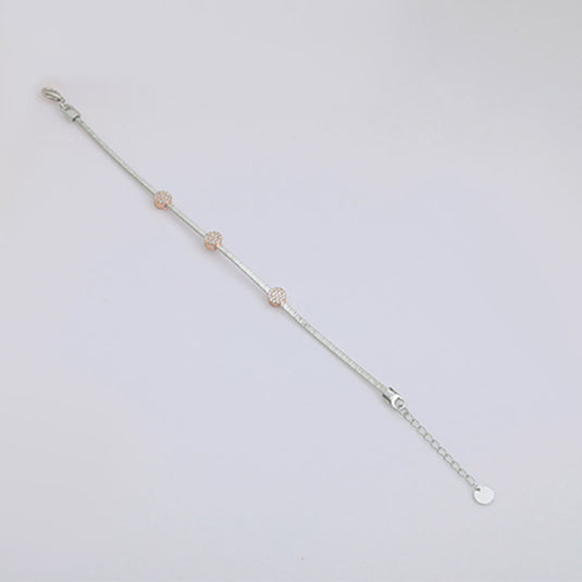 Minimal Plain Chain Bracelet