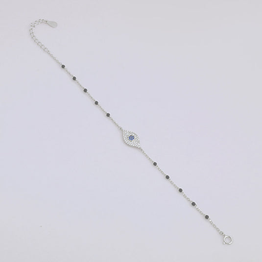 Straight Chain Fine Bead Bracelet
