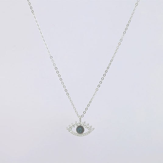 Small Square Pendant Necklace