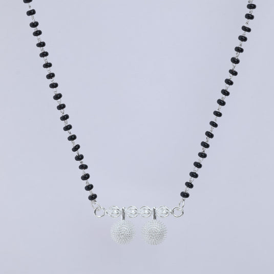 925 Silver Studded Wati Mangalsutra