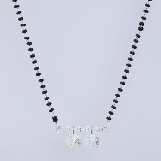 925 Silver Spiral Wati Mangalsutra