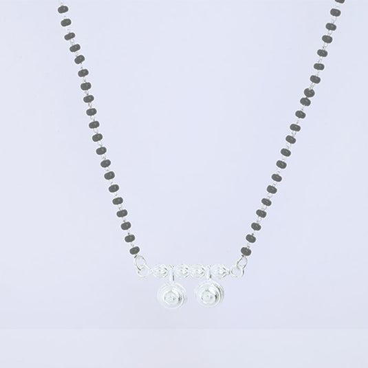 Simple Diamond Look Mangalsutra