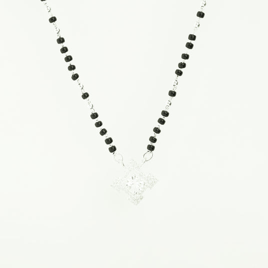 Minimal Heart Pendant Mangalsutra
