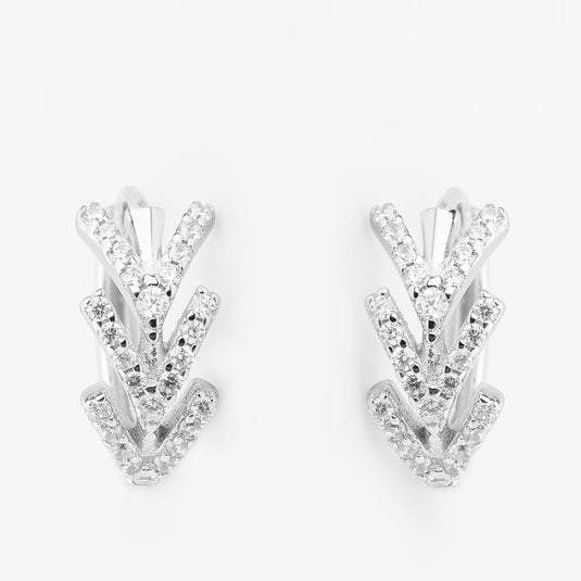 925 Silver Arrowhead Earrings