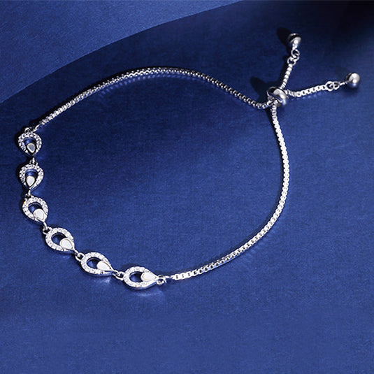 Round Bracelet with Linked Beads