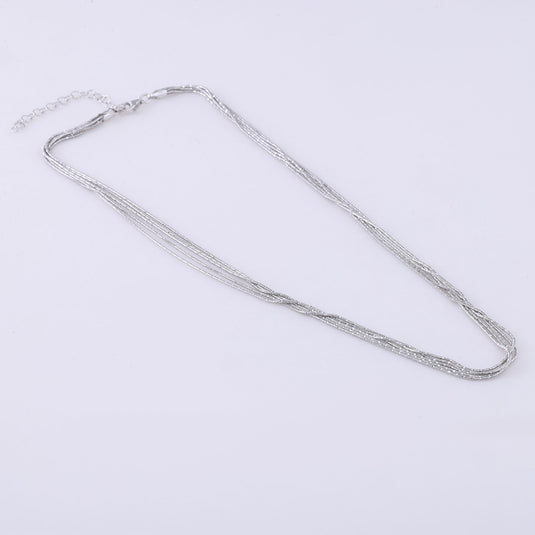925 Silver Multi-Layered Chain