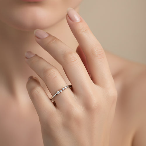 925 Silver Ascend Bang Ring
