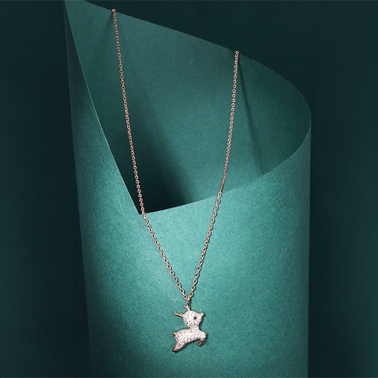 Vertical Bar Pendant Necklace