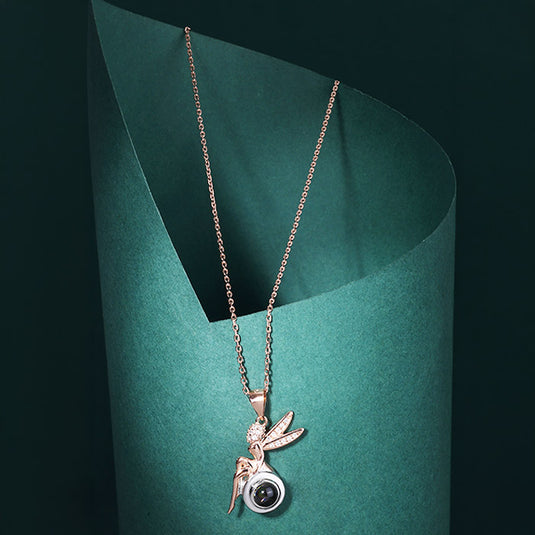 Tiny Drop Pendant Necklace