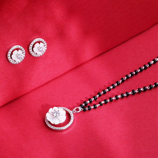Round Pendant Mangalsutra Necklace