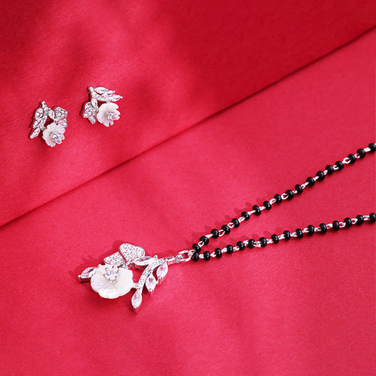 Diamond Shape Pendant Mangalsutra