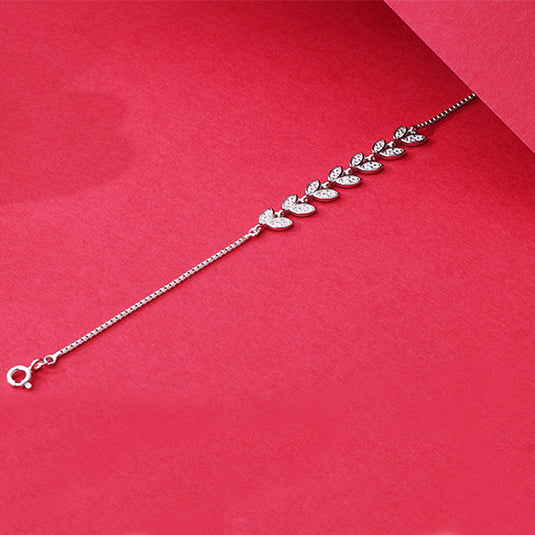 Straight Chain Micro Bead Bracelet