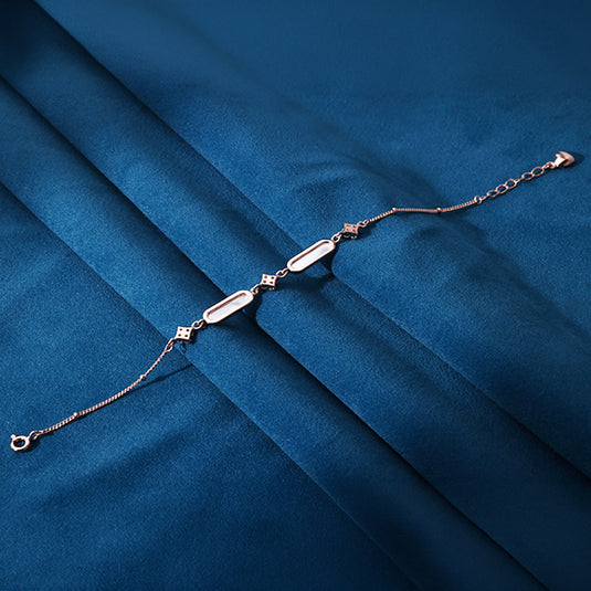 Straight Chain Classic Bead Bracelet