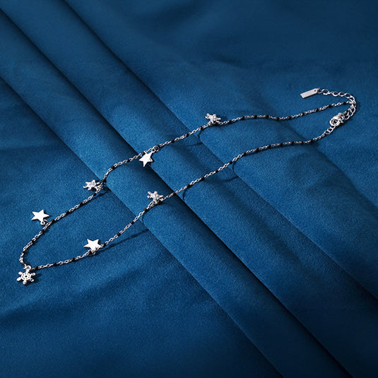 Spaced Bead Chain Necklace