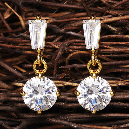 Teardrop Crystal Earrings