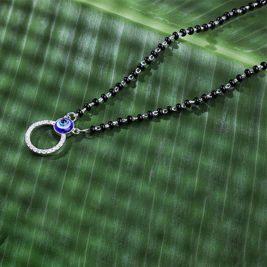 Plain Black Beads Mangalsutra