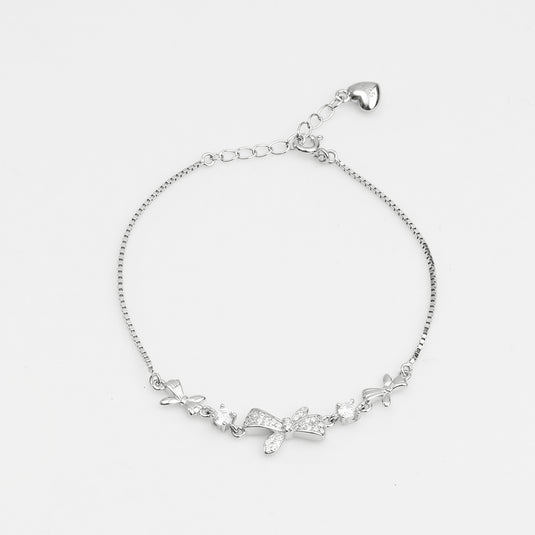 Straight Chain Even Bead Bracelet