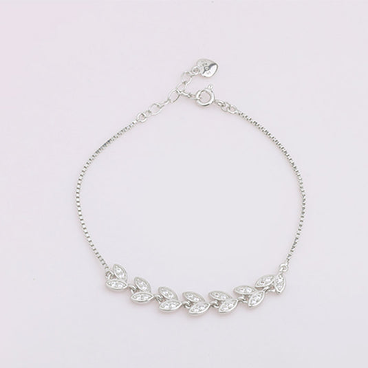 Straight Chain Micro Bead Bracelet