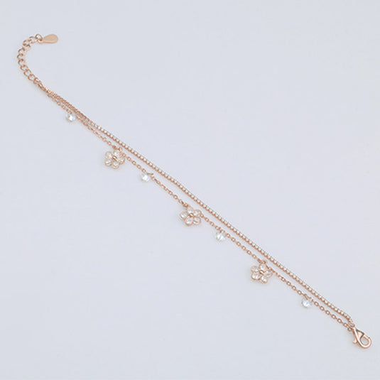 Straight Chain Symmetric Bead Bracelet