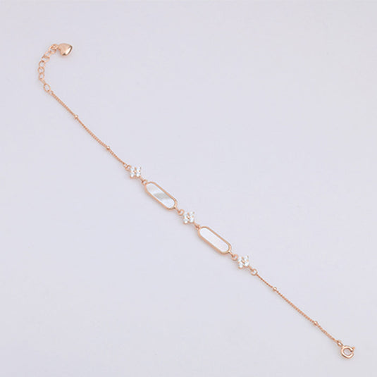 Straight Chain Classic Bead Bracelet