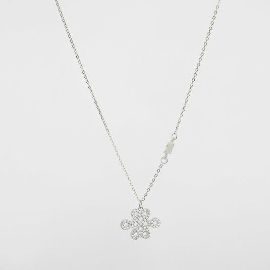 925 Silver Eternal Knot Pendant (Rose-Gold Finish)