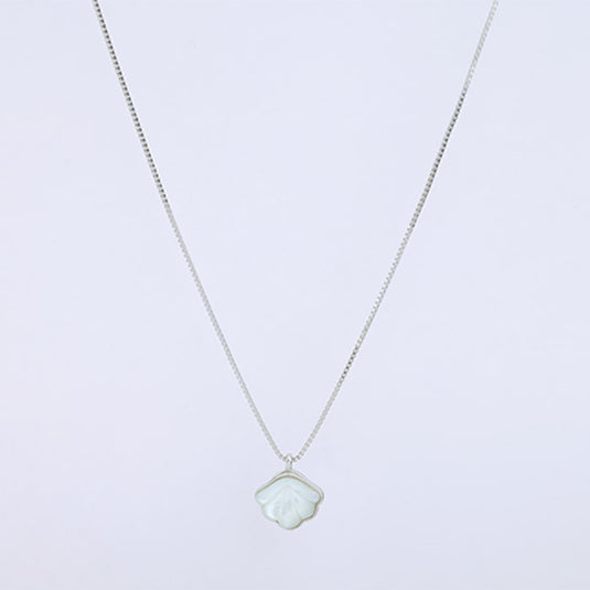 Disc Shape Pendant Necklace