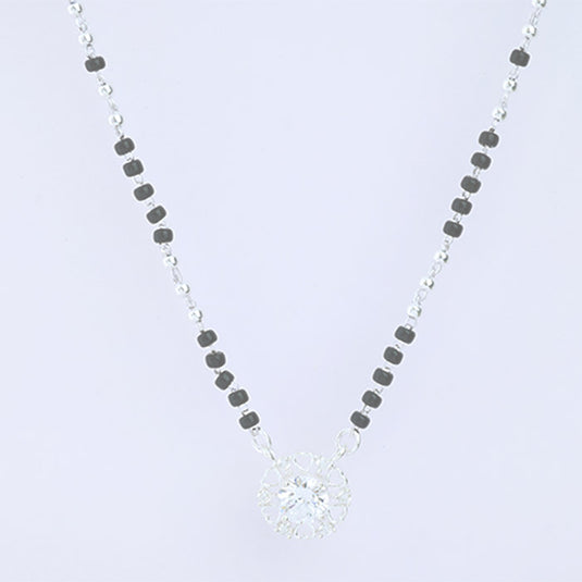 Petite Floral Pendant Mangalsutra