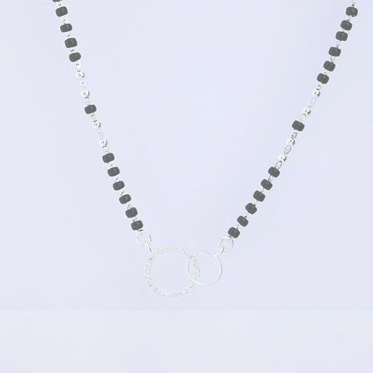 Single Stone Pendant Mangalsutra