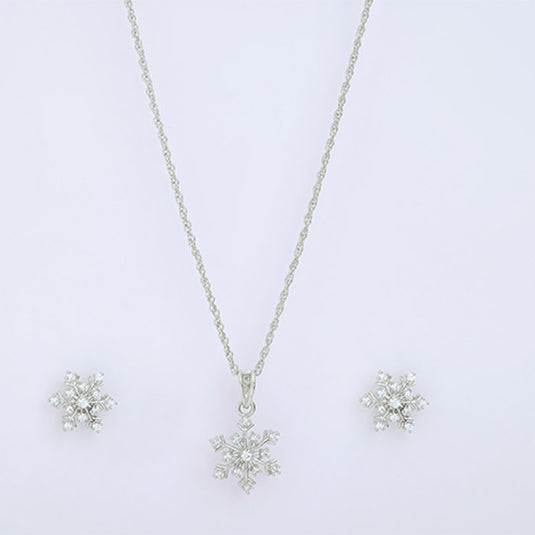 Butterfly Pendant Necklace Set