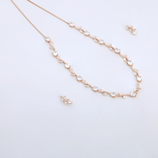 Multi Strand Slim Chain Necklace