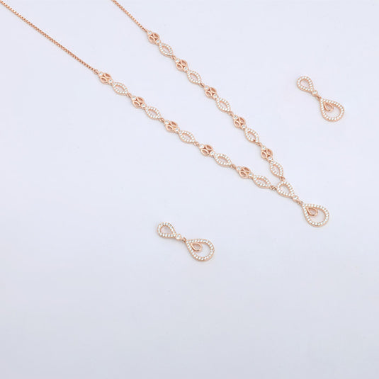 Multi Layer Silver Chain Necklace