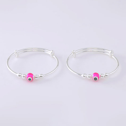Pink Accent Bead Kada