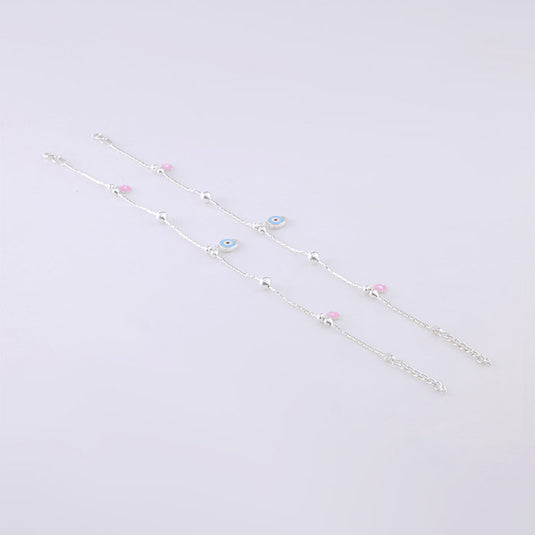 Delicate Crystal Chain Anklet